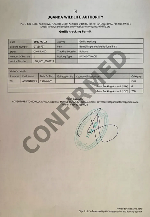 Gorilla-Trekking-Permit-in-Uganda